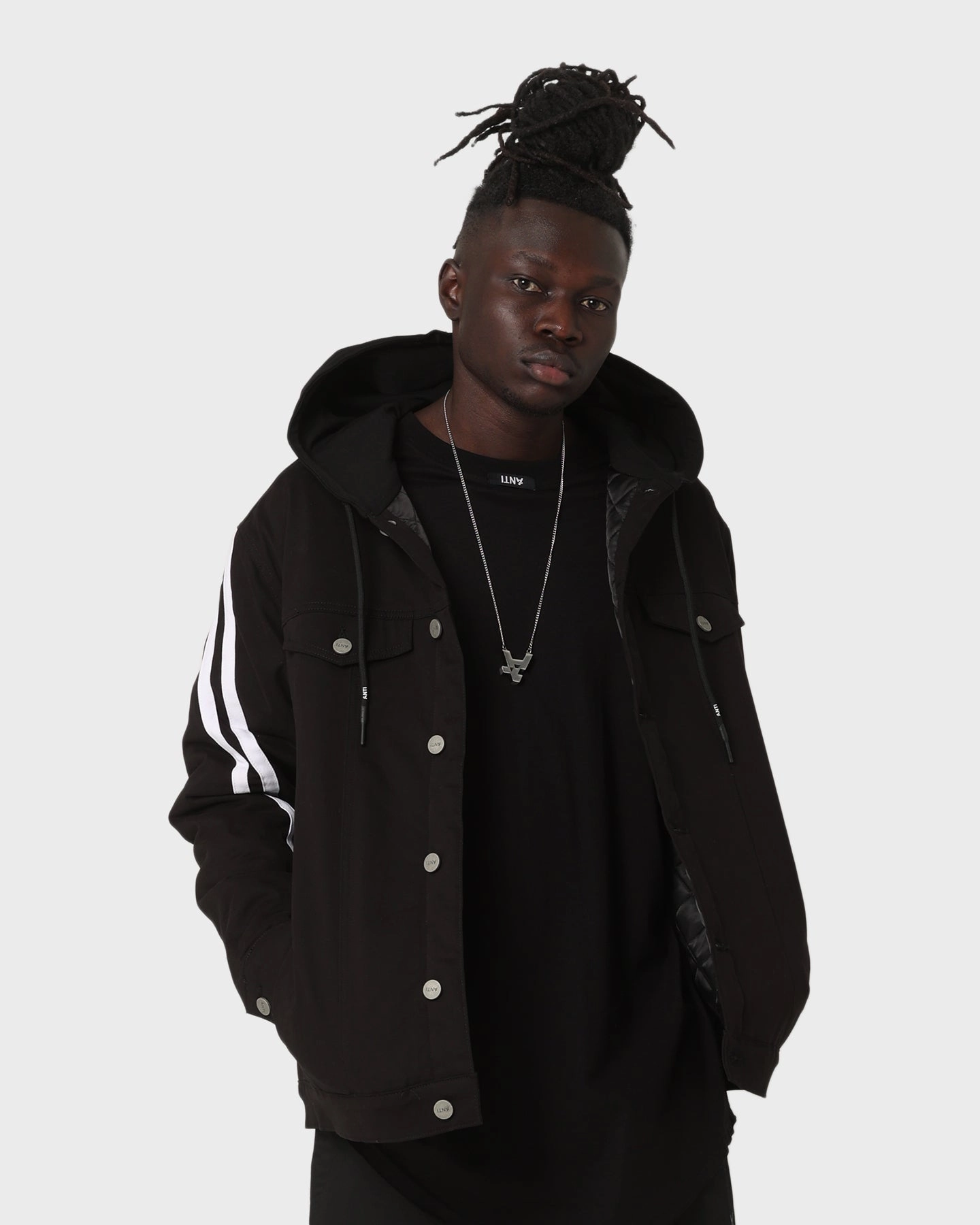 Flight The Anti Order Anti Sport Oversized Jacket Black/White