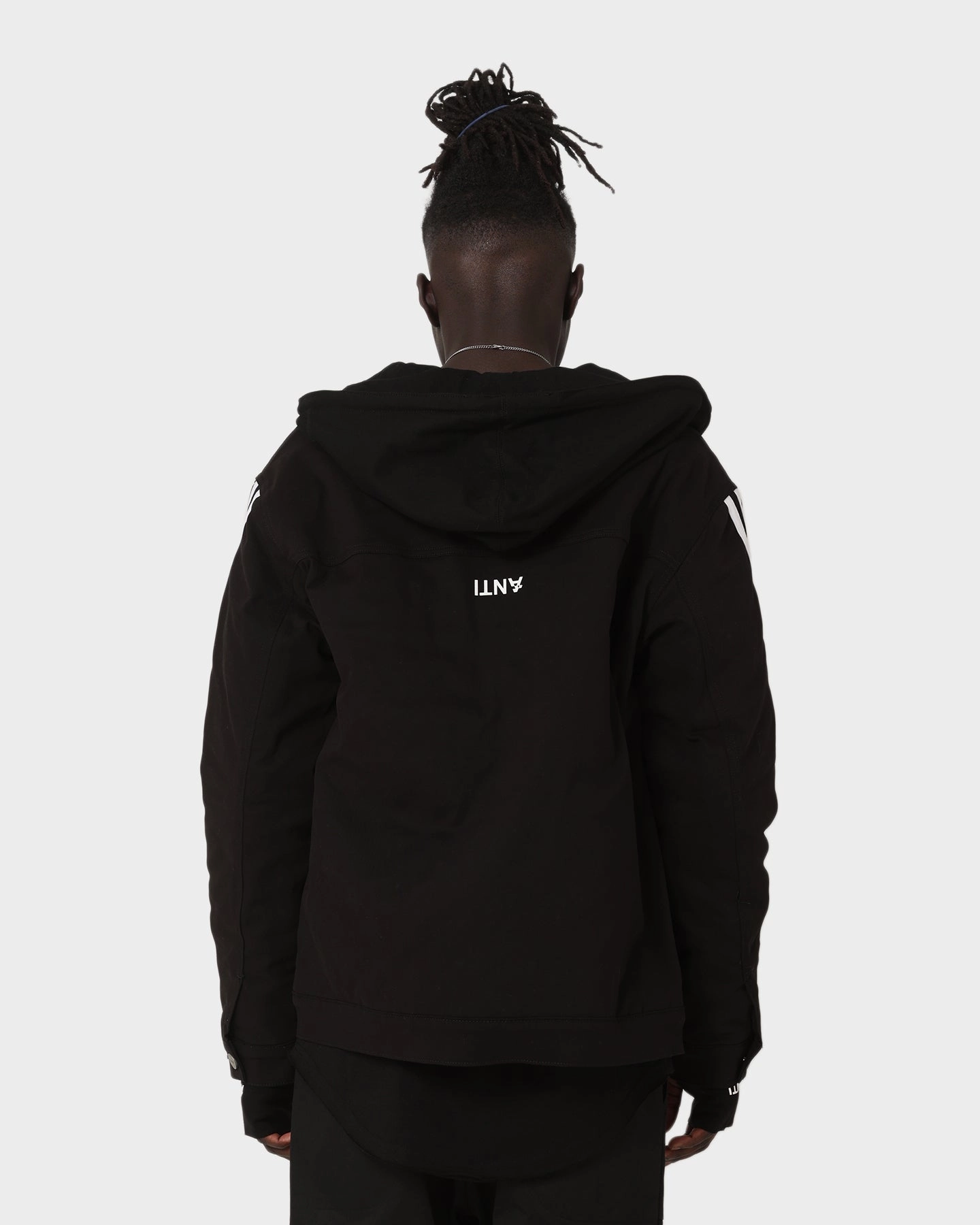 full-zip The Anti Order Anti Sport Oversized Jacket Black/White