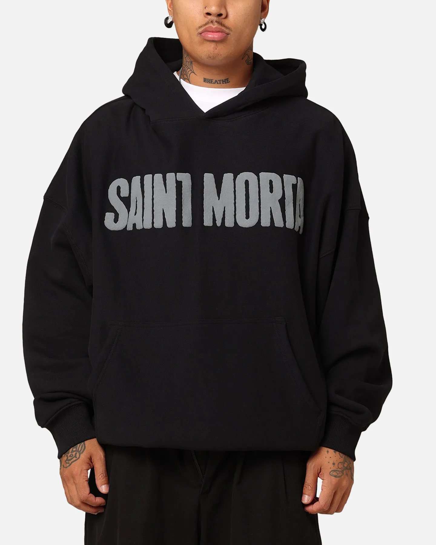 Risk Saint Morta Ages Premium Hoodie Black