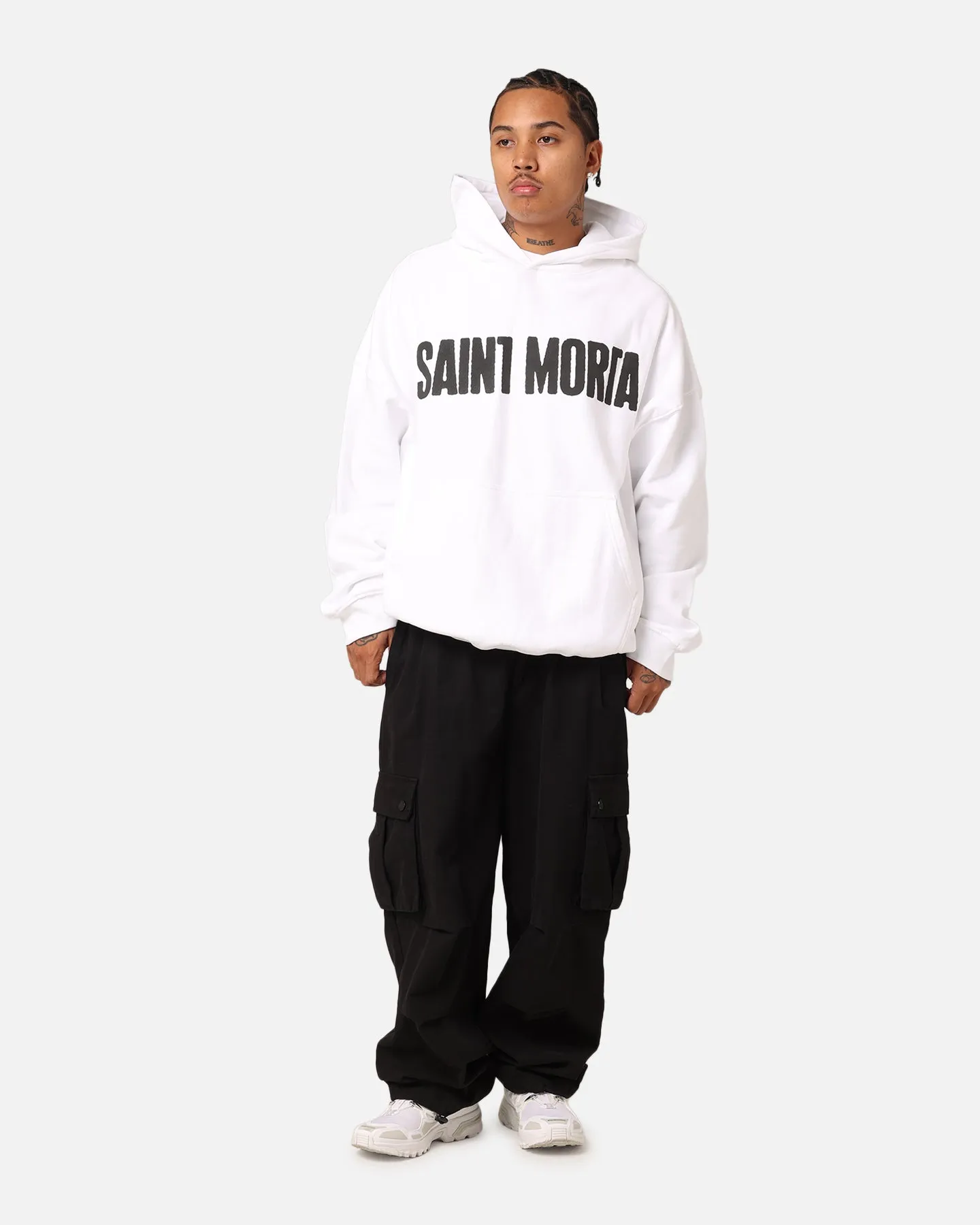 Adaptive Layering System Romance Saint Morta Ages Premium Hoodie White