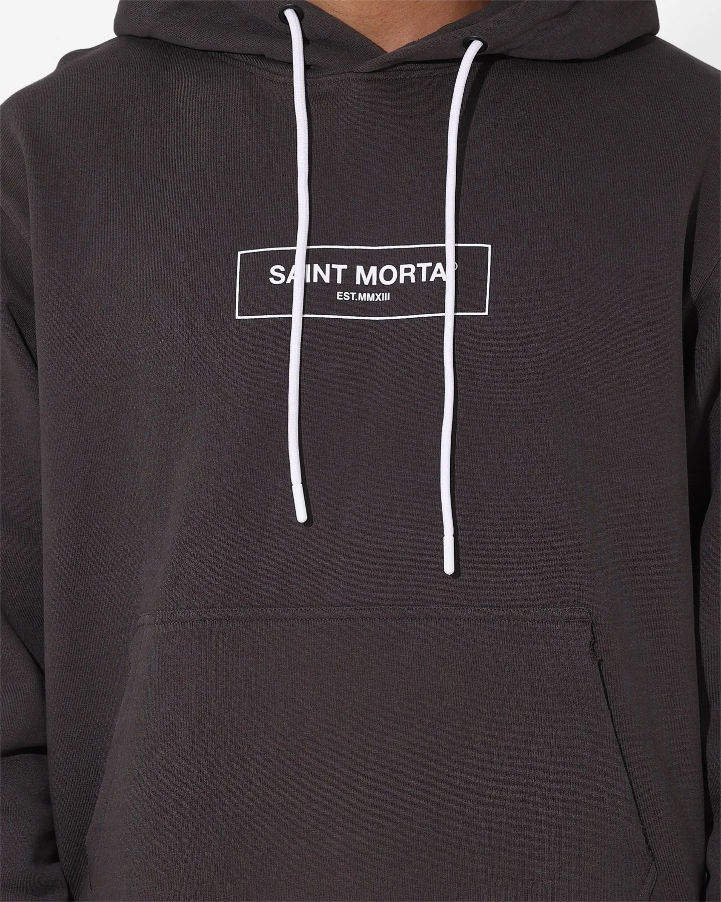 thermal Saint Morta Alpha Hoodie Washed Black