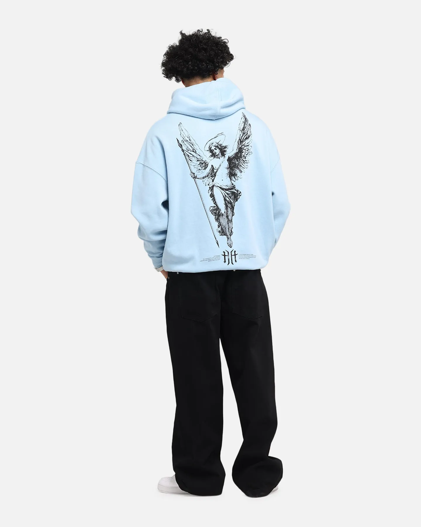 Saint Morta Awakening Boxy Hoodie Light Blue sunny Timeless Form
