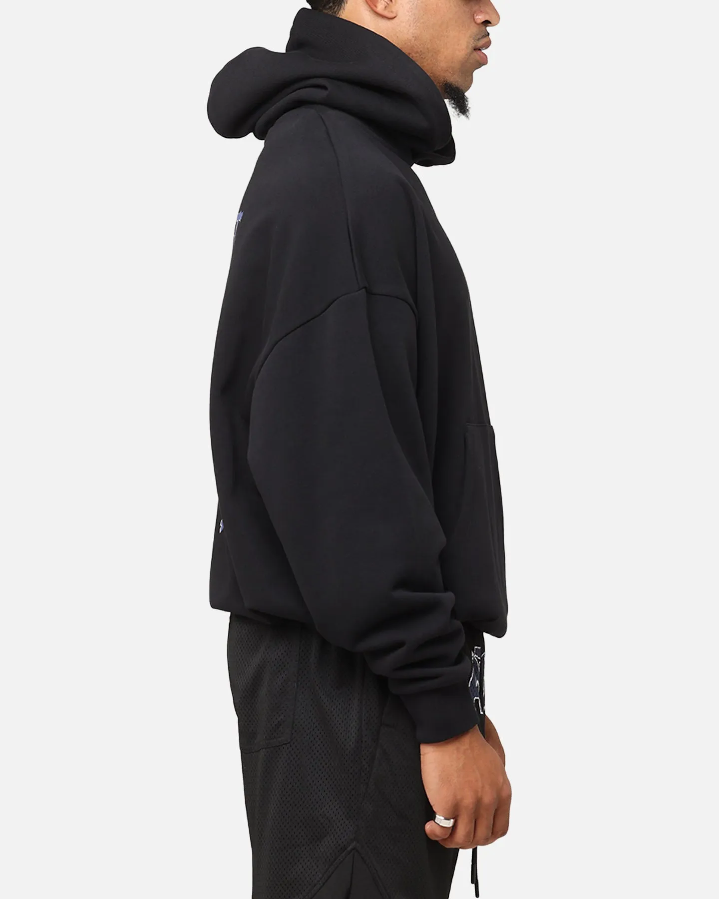 Saint Morta Daggers Boxy Hoodie Black/Purple Sanction