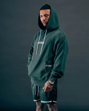 Saint Morta Day Of The Dead Hoodie Dark Green Hidden pockets LightweightFabric