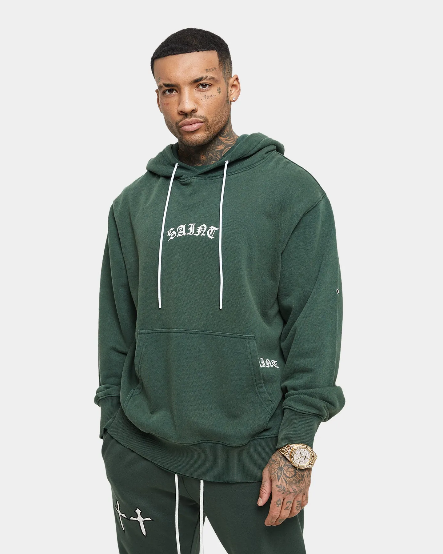 beachgoer Saint Morta Day Of The Dead Hoodie Dark Green