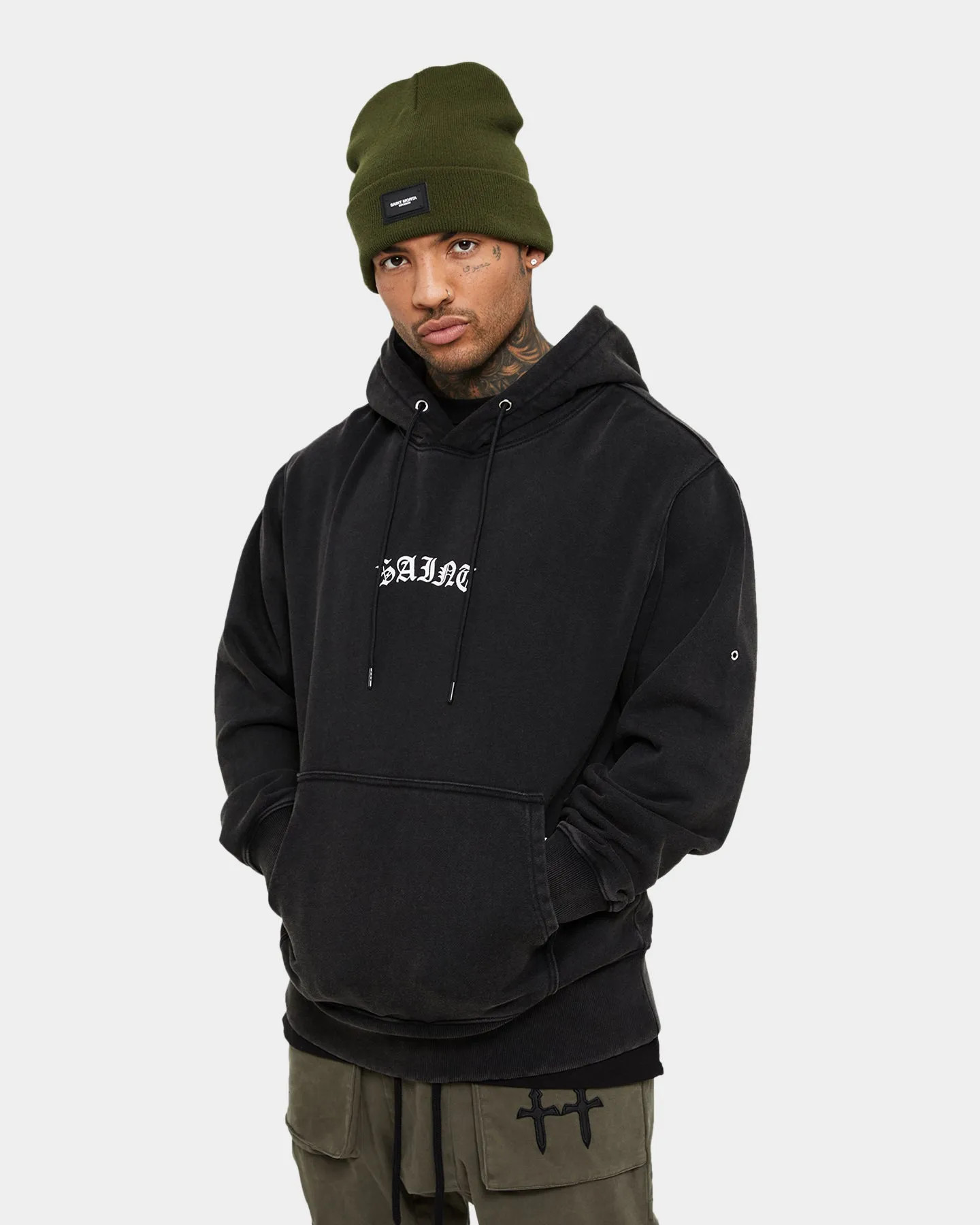 Approach Prize Saint Morta Day Of The Dead Hoodie Vintage Black