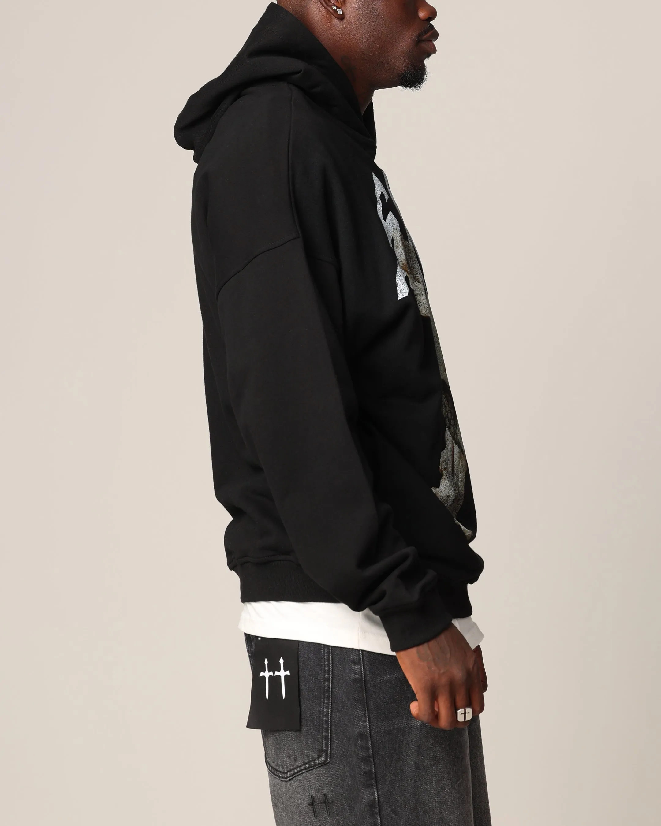 Flight Saint Morta Dead Coffin Club Hoodie Black