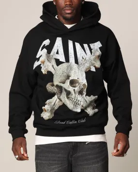 fireplace Saint Morta Dead Coffin Club Hoodie Black