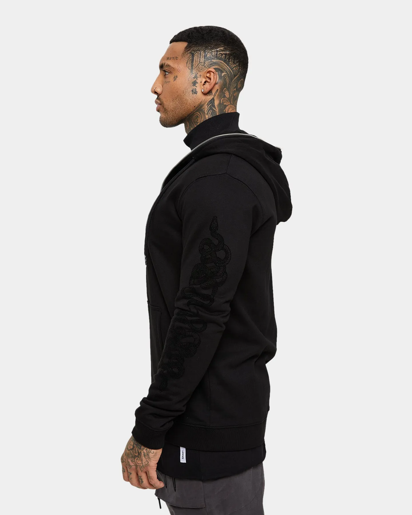 Software Lust Saint Morta Death Adder Zip Hoodie Black/Black