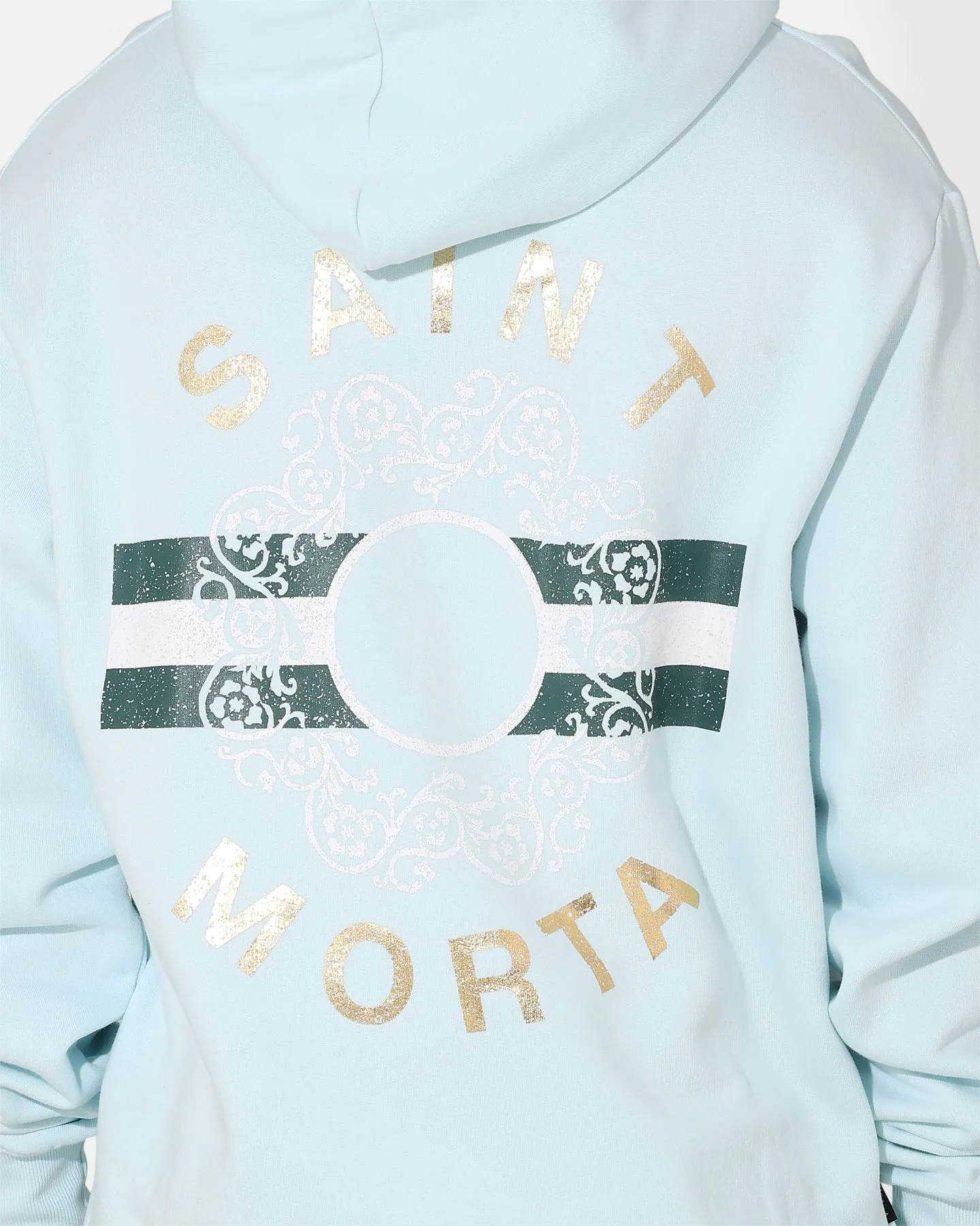 Saint Morta Elemental Hoodie Pale Blue Fast Fit