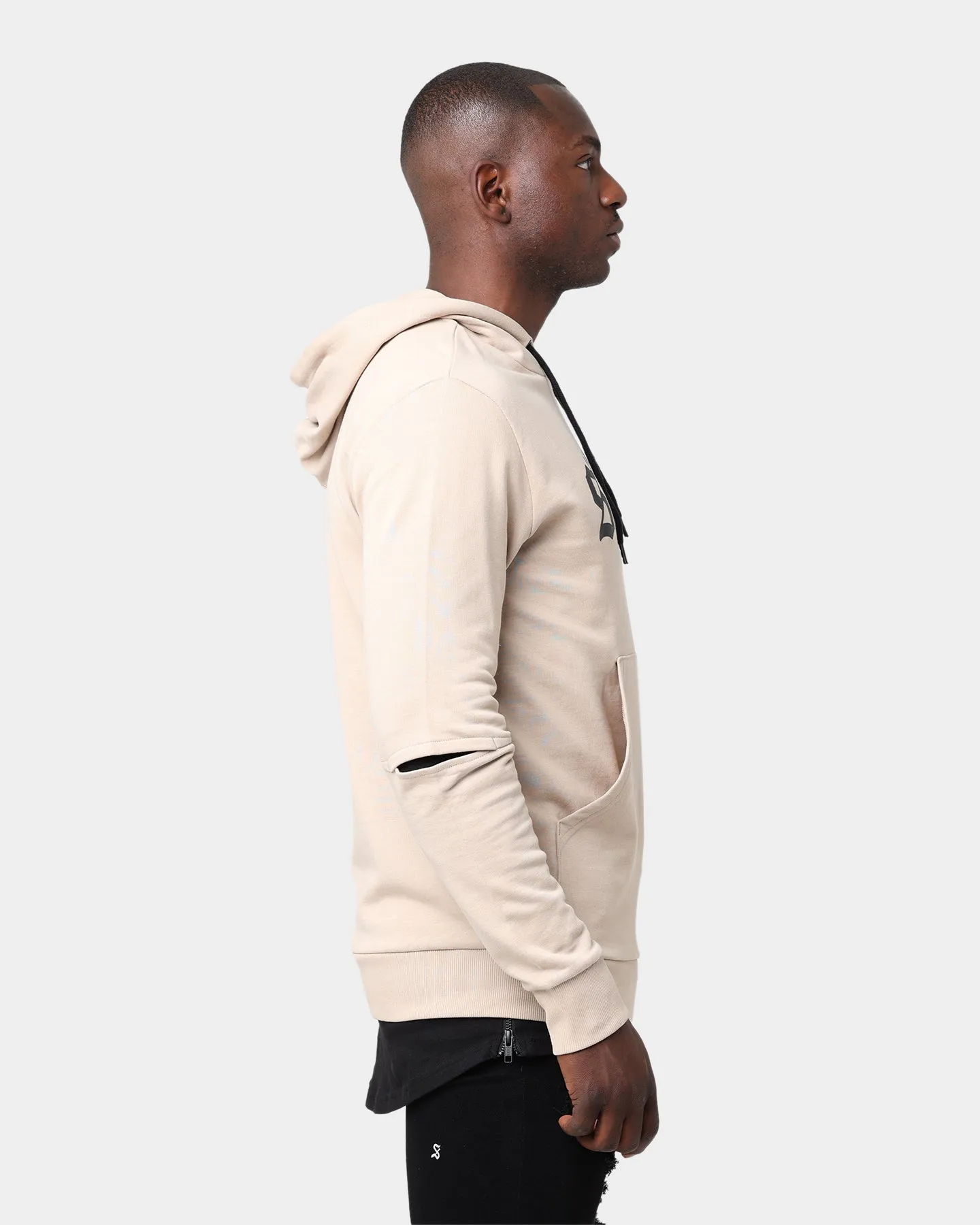 Anti Slip Shoulder Pads Saint Morta Era New Age Hoodie Stone/Black