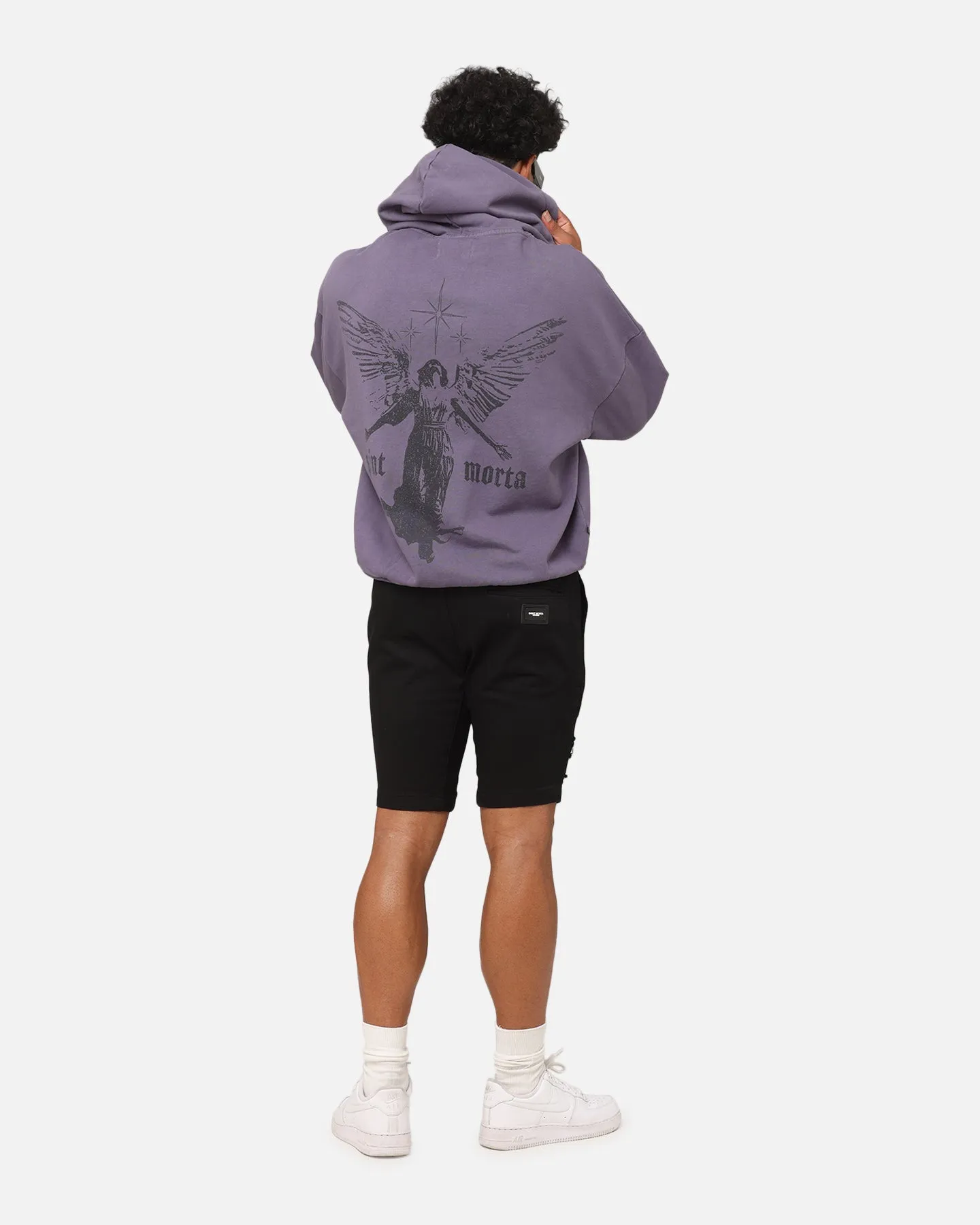 Paper Saint Morta Ethereal Hoodie Purple