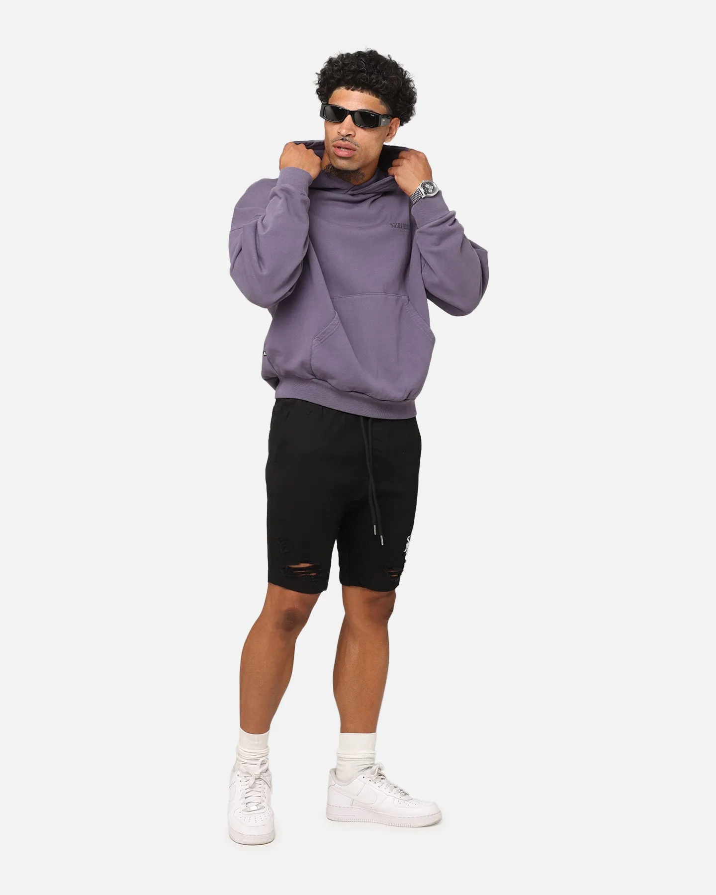 Saint Morta Ethereal Hoodie Purple Fade Resistant