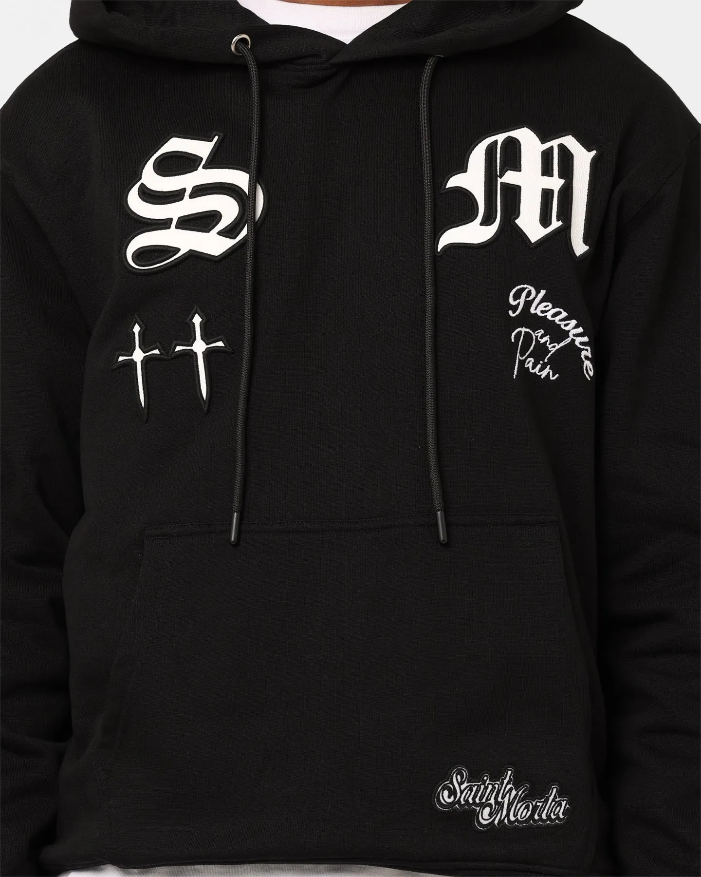 Rugged Outerwear Saint Morta Graveyard Hoodie Black/White