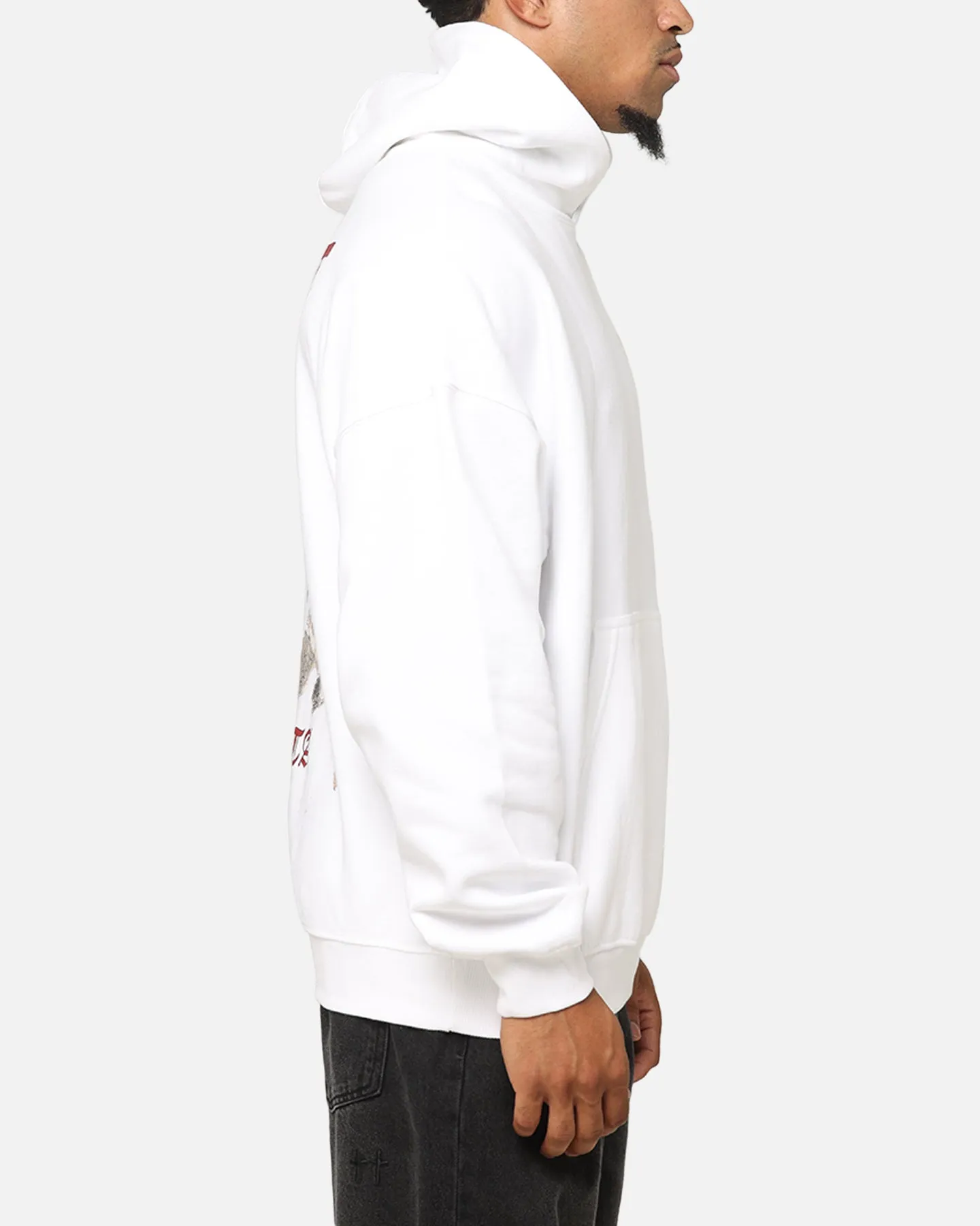 Saint Morta Heavens Boxy Hoodie White Approve