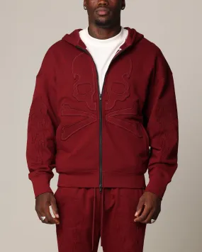 Saint Morta Hellfire Zip Hoodie Lava Oil