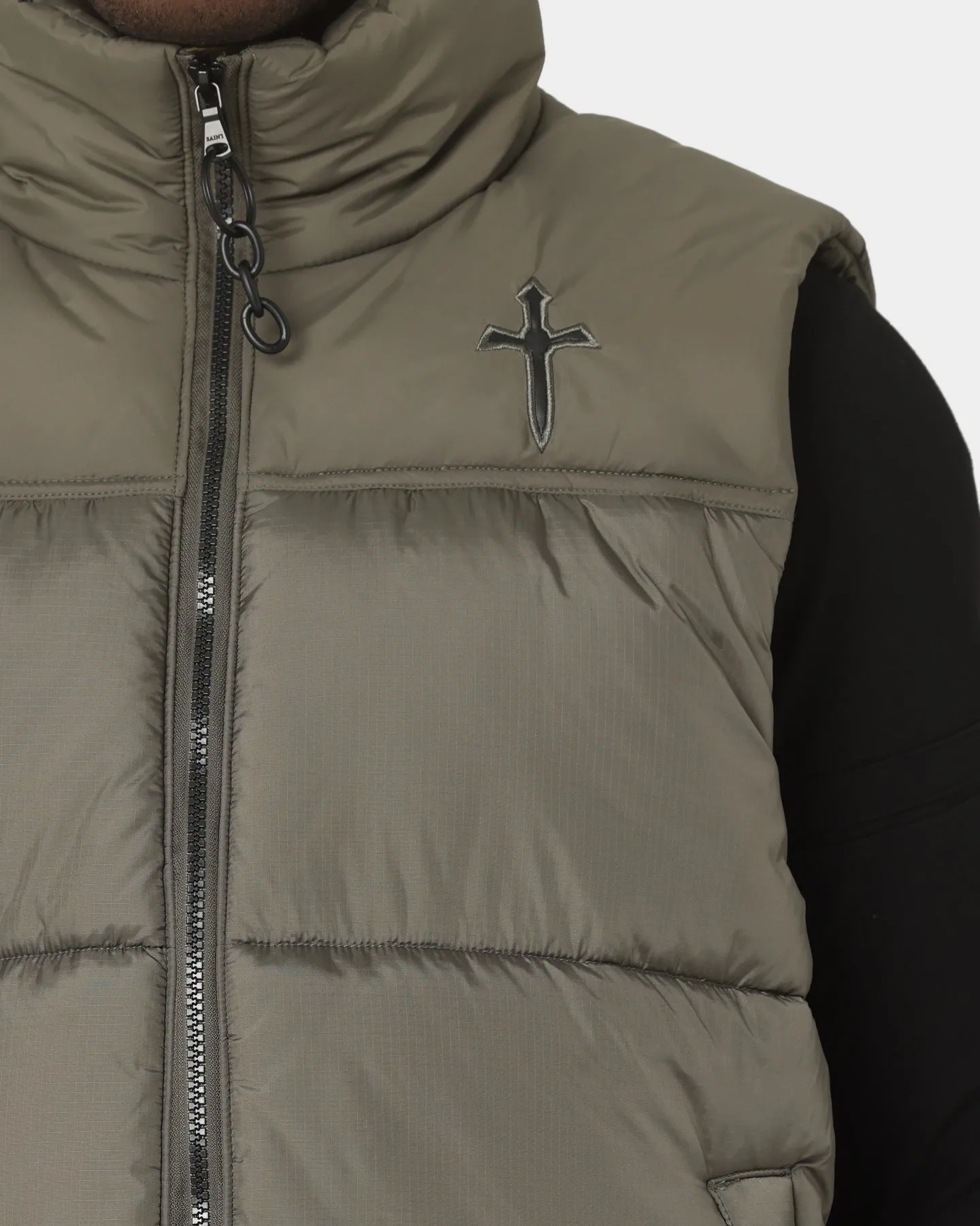Eliminate Dry clean only Saint Morta Kingdom Puffer Vest Army Green