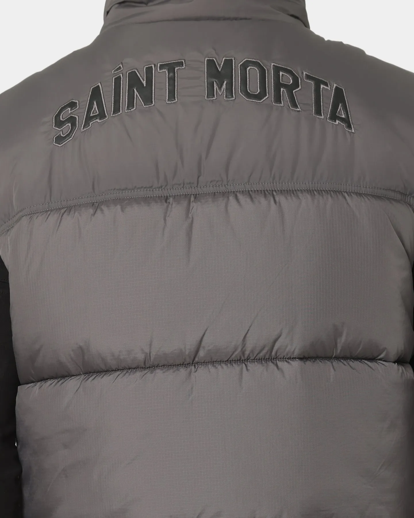 suitable for holidays Saint Morta Kingdom Puffer Vest Dark Grey