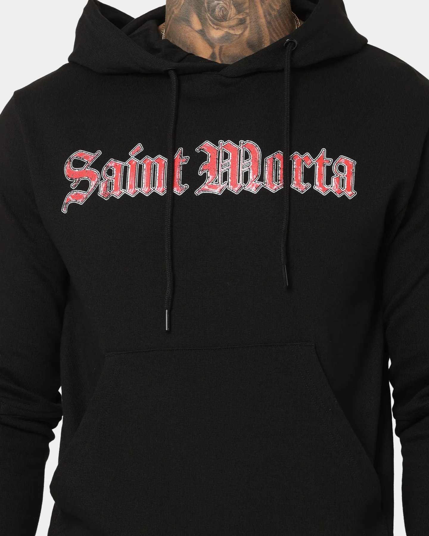 Saint Morta LA Script New Age Hoodie Black Network actors
