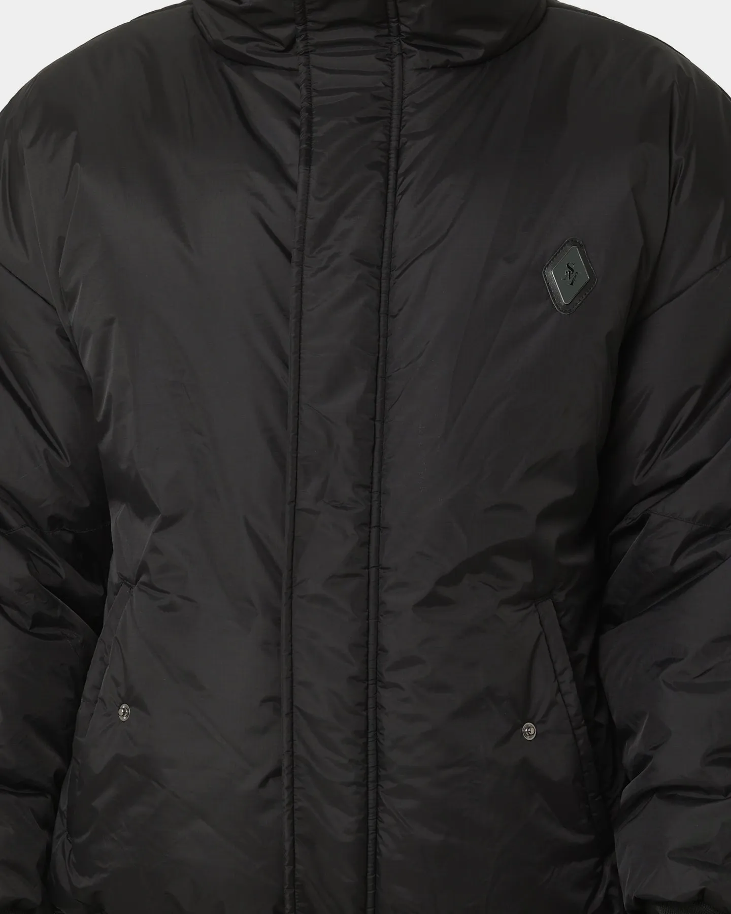 OversizedFit Saint Morta Liberty Puffer Jacket Black