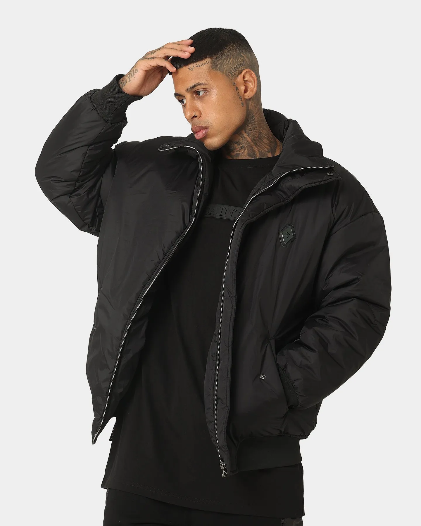 Dispute Influence Saint Morta Liberty Puffer Jacket Black