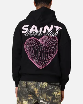 Saint Morta Lovers Club Hoodie Black Flexible Shell Neutral Style