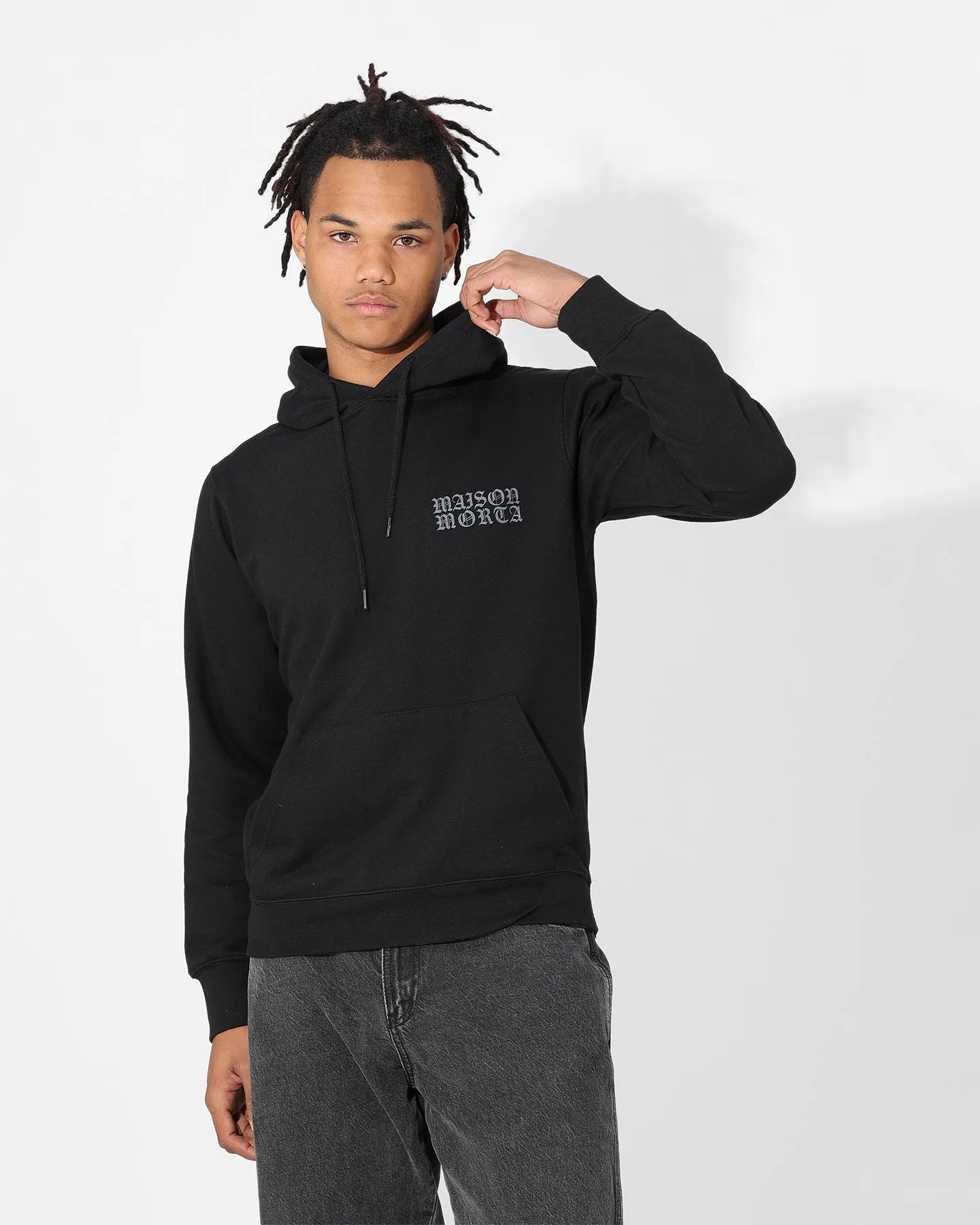 Saint Morta Maison Morta Hoodie Black Budget