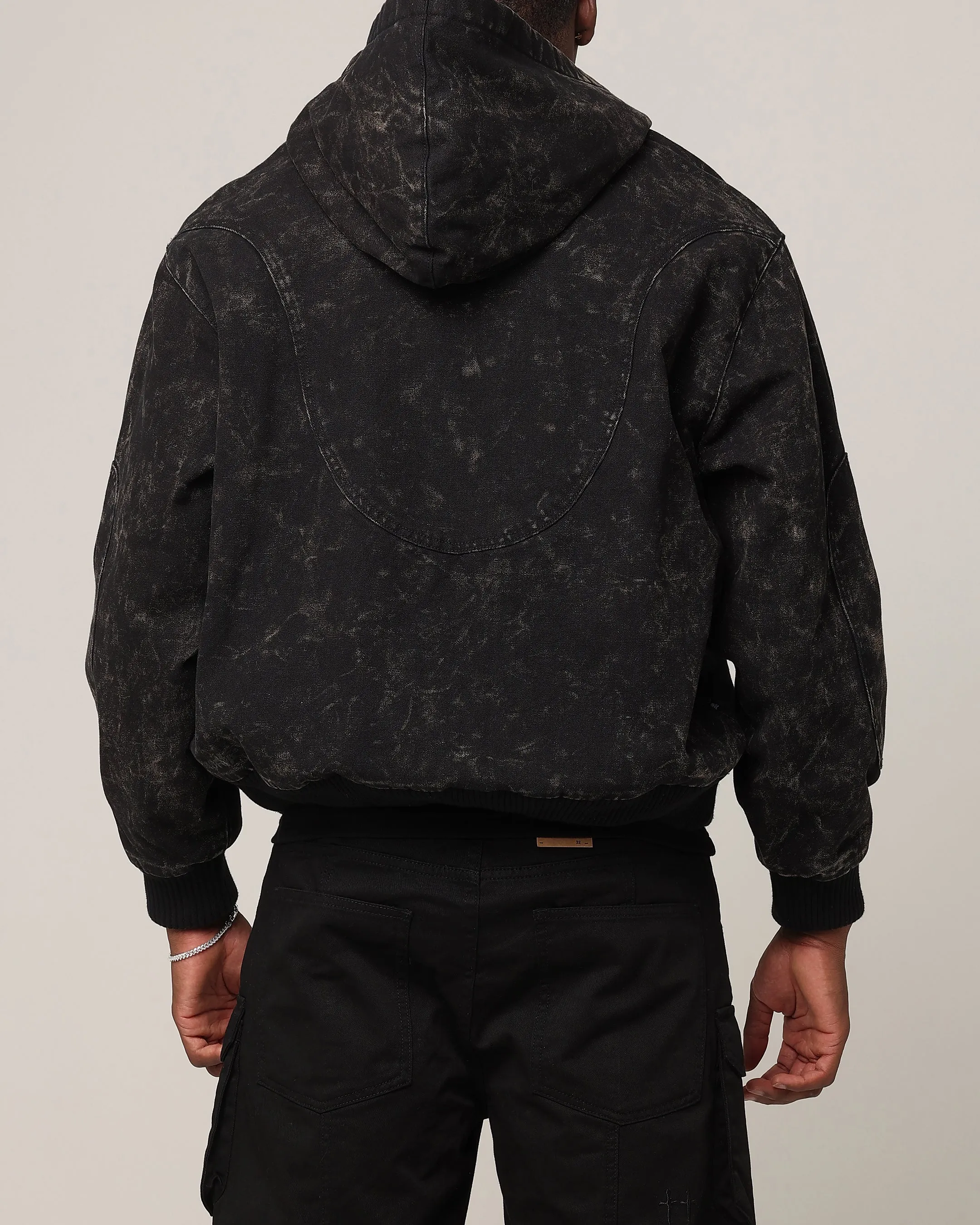 Possibility Saint Morta Onyx Workwear Jacket Black Wash