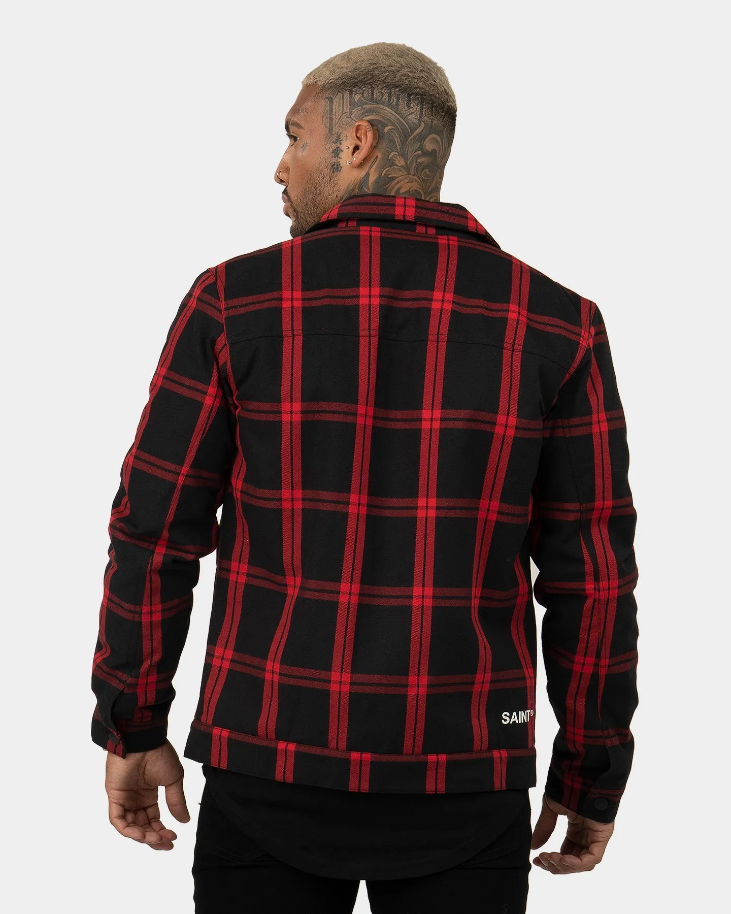 Performance Optimized Fit regular Saint Morta Prima Sherpa Jacket Black/Red