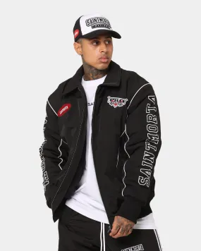 Low Bulk Design Saint Morta Pro Racing Bomber Jacket Black