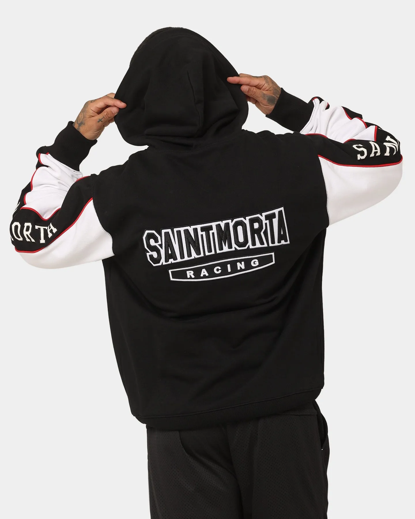 Wool Saint Morta Pro Racing Hoodie Black
