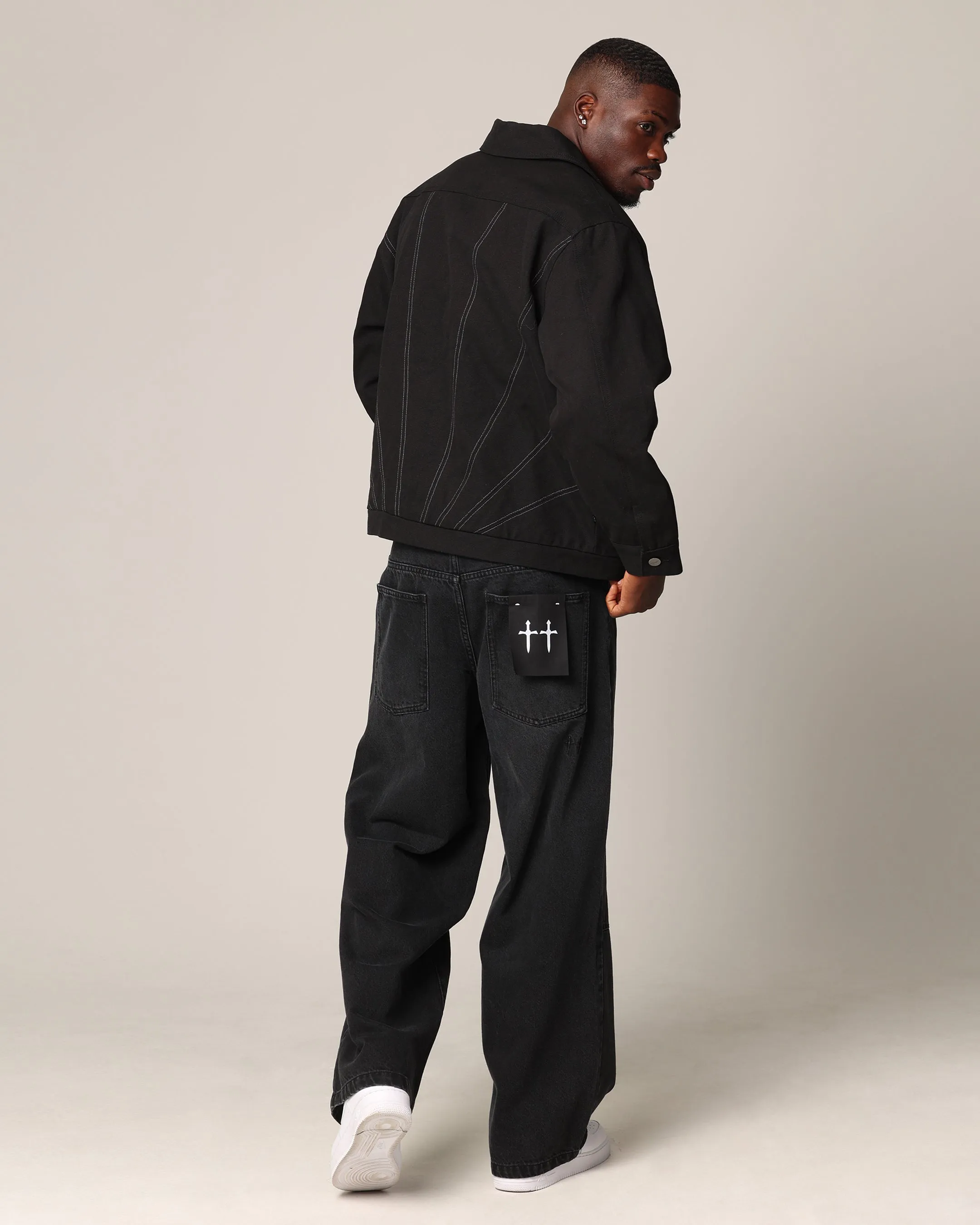 Saint Morta Rising Sun Work Jacket Black Market Engineer