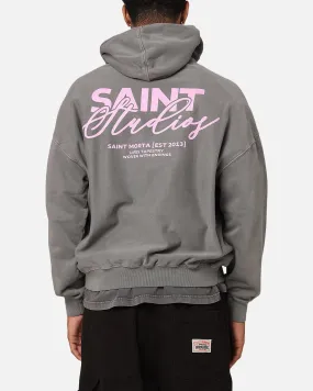 Discuss Saint Morta Saint Studios Premium Hoodie Washed Charcoal