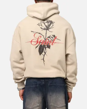 Quick Adjust Straps Saint Morta St Valentines Boxy Hoodie Stone