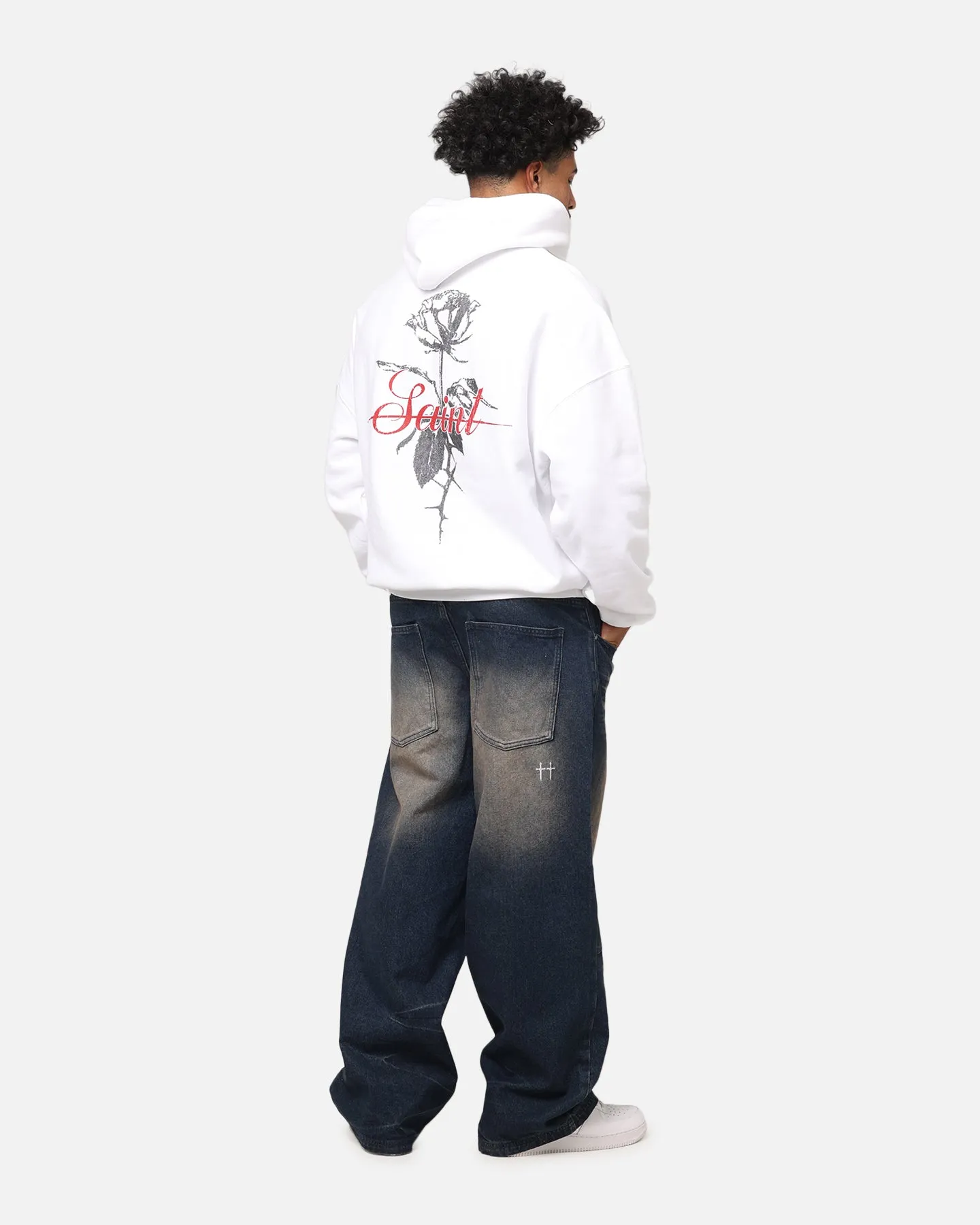 Spectacles Saint Morta St Valentines Boxy Hoodie White