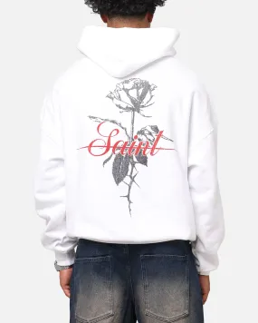 Saint Morta St Valentines Boxy Hoodie White wedding ceremony