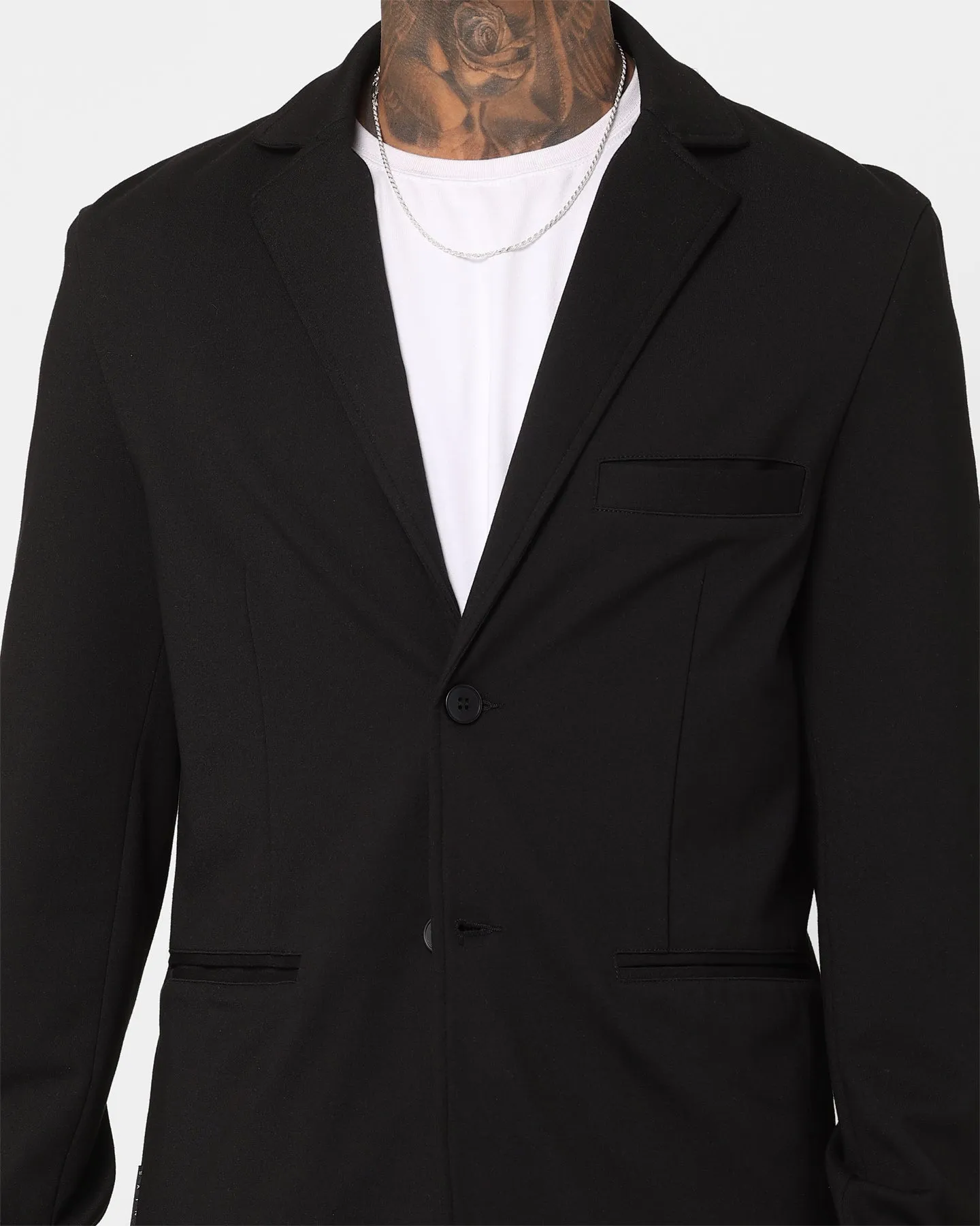 Weekend Fit Wind Friendly Saint Morta Stretch Blazer Jacket Black