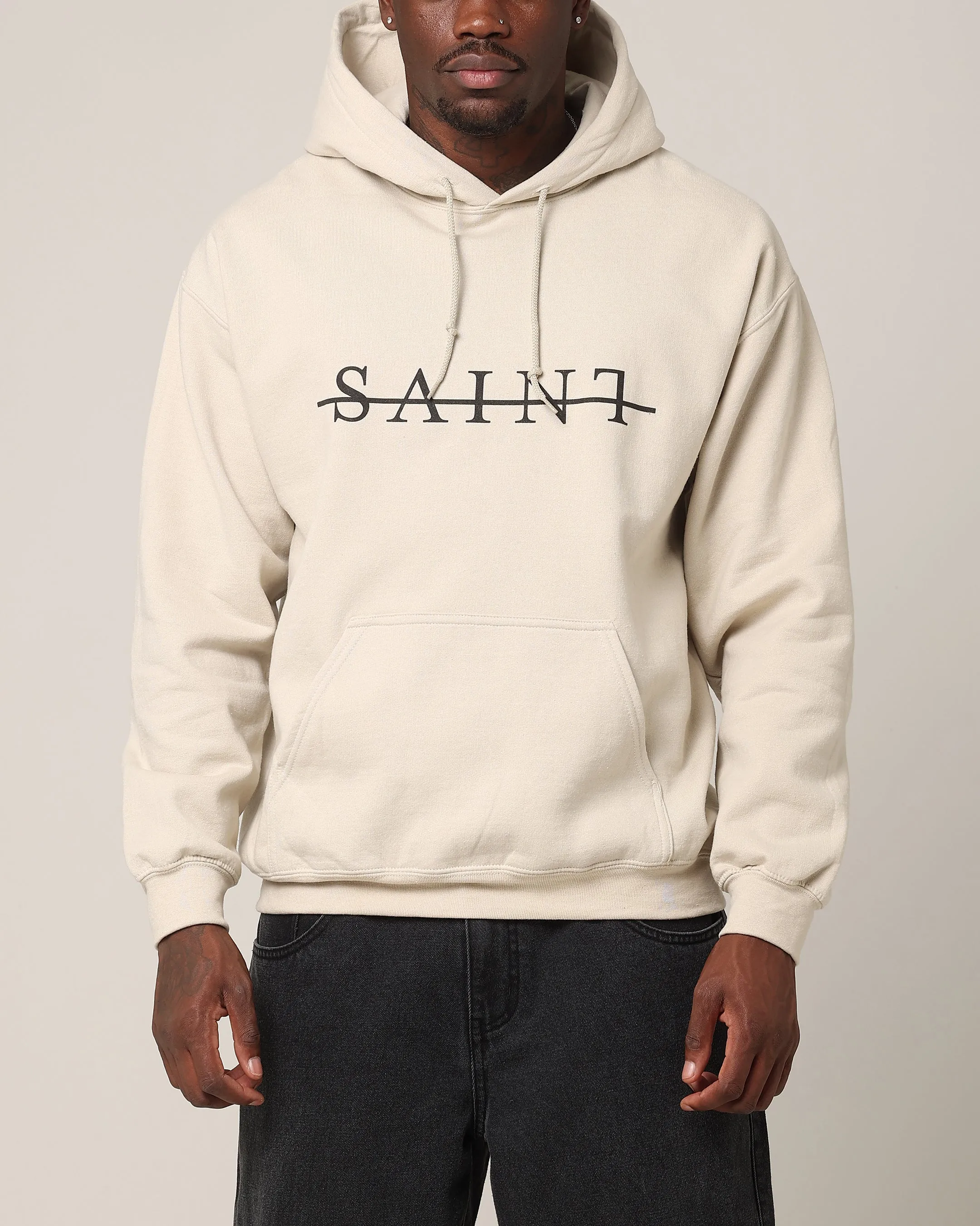 Saint Morta Strikeout Hoodie Sand elastic waistband Compact Packable