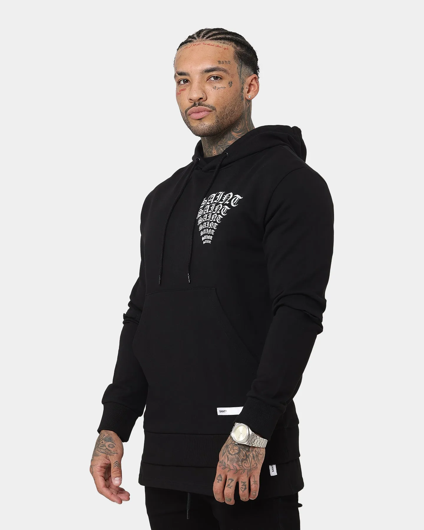 Saint Morta Undead Hoodie Black Flexible Shoulder Panels HeatRegulating