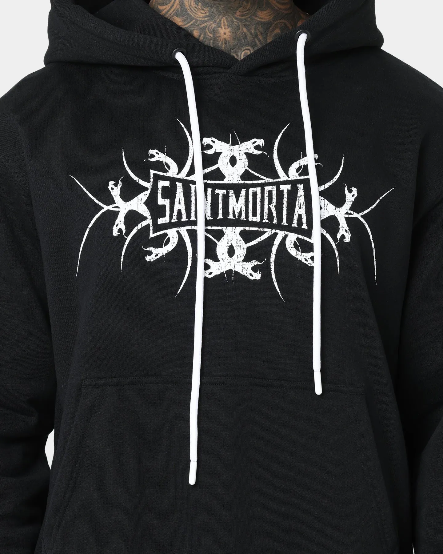 Saint Morta Venom Hoodie Black/White traveler Revolutionize