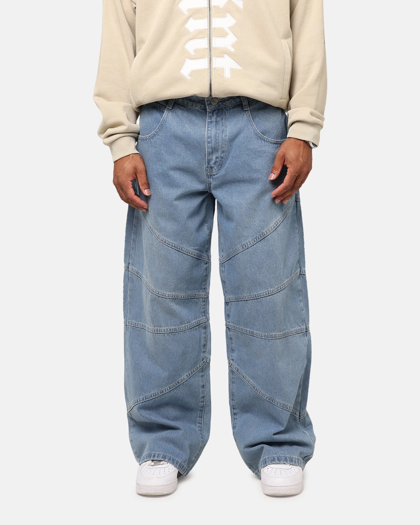 Saint Morta Amplus Armoury Jeans Mid Blue Minimal Edge