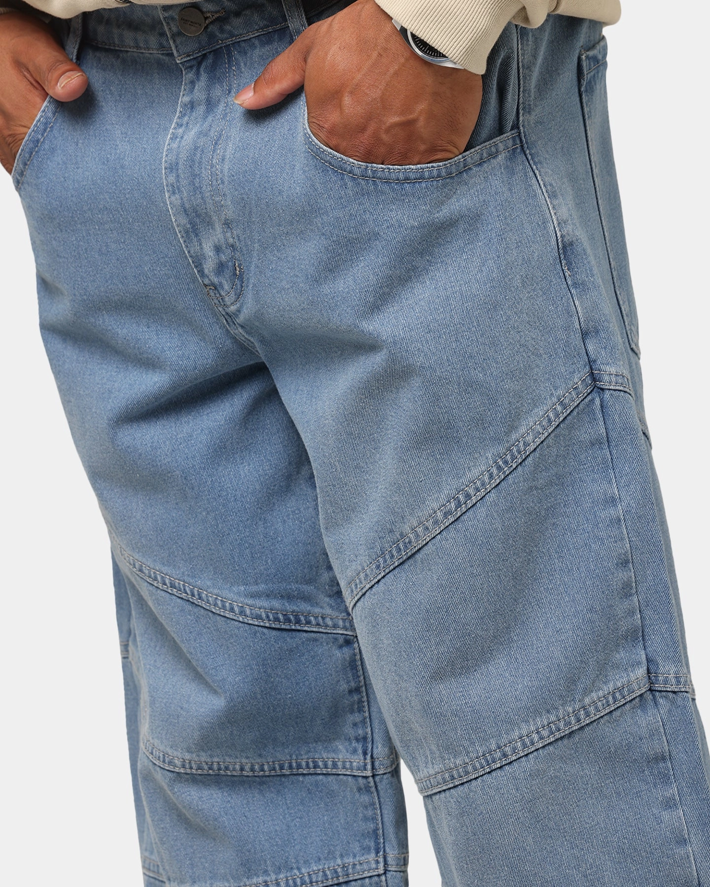 Classic Fit Saint Morta Amplus Armoury Jeans Mid Blue