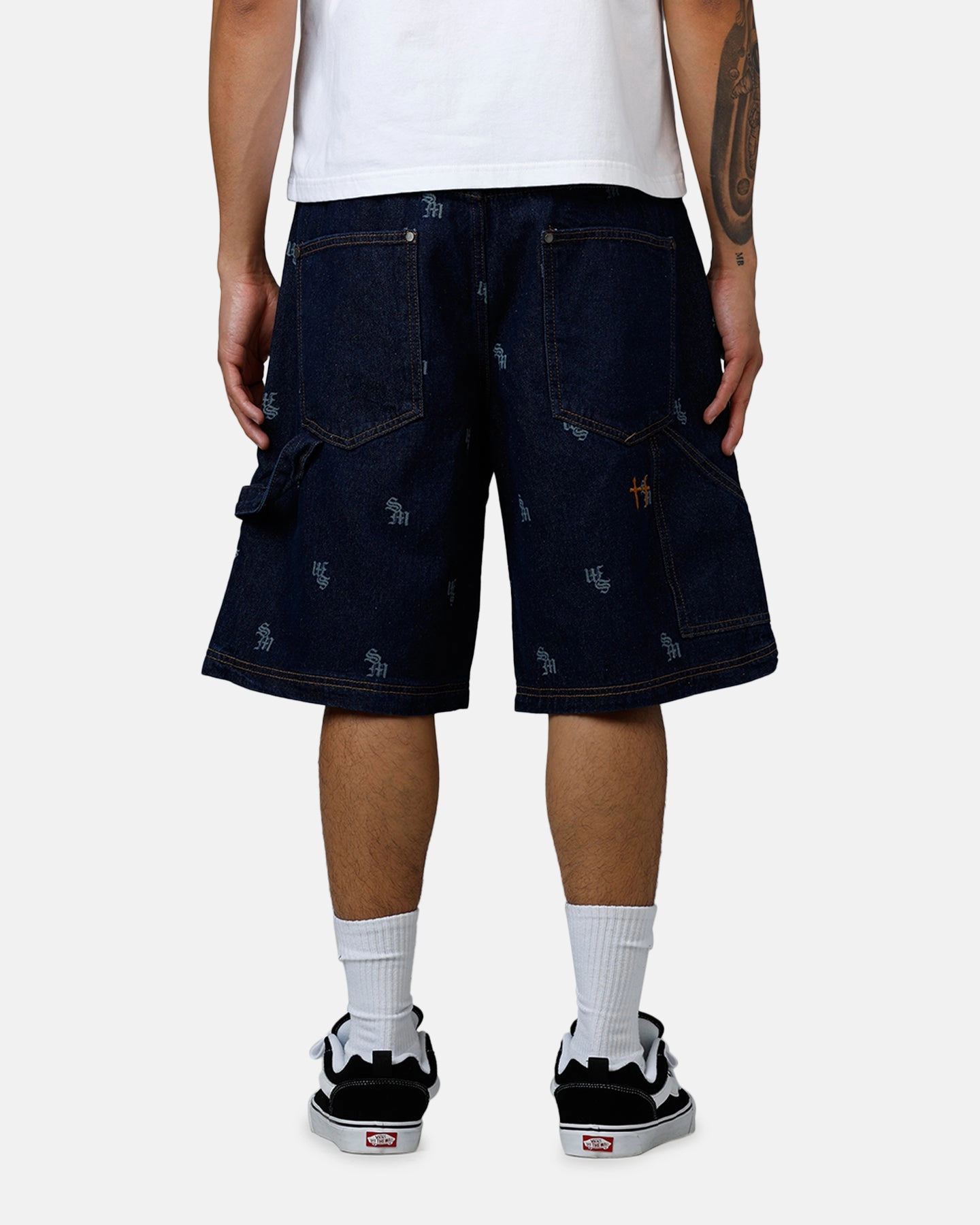 Saint Morta Amplus Denim Jorts Indigo/Tan Cool Comfort