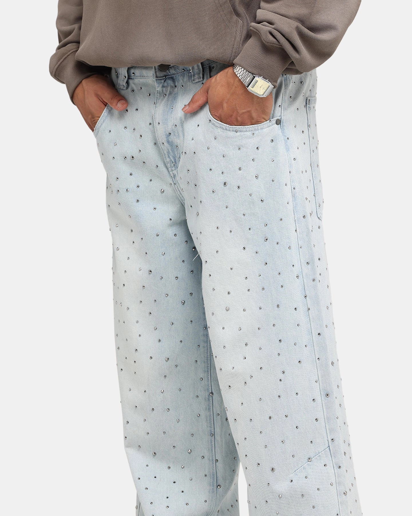 Casual Design Saint Morta Amplus Glamourama Jeans Blue Dust