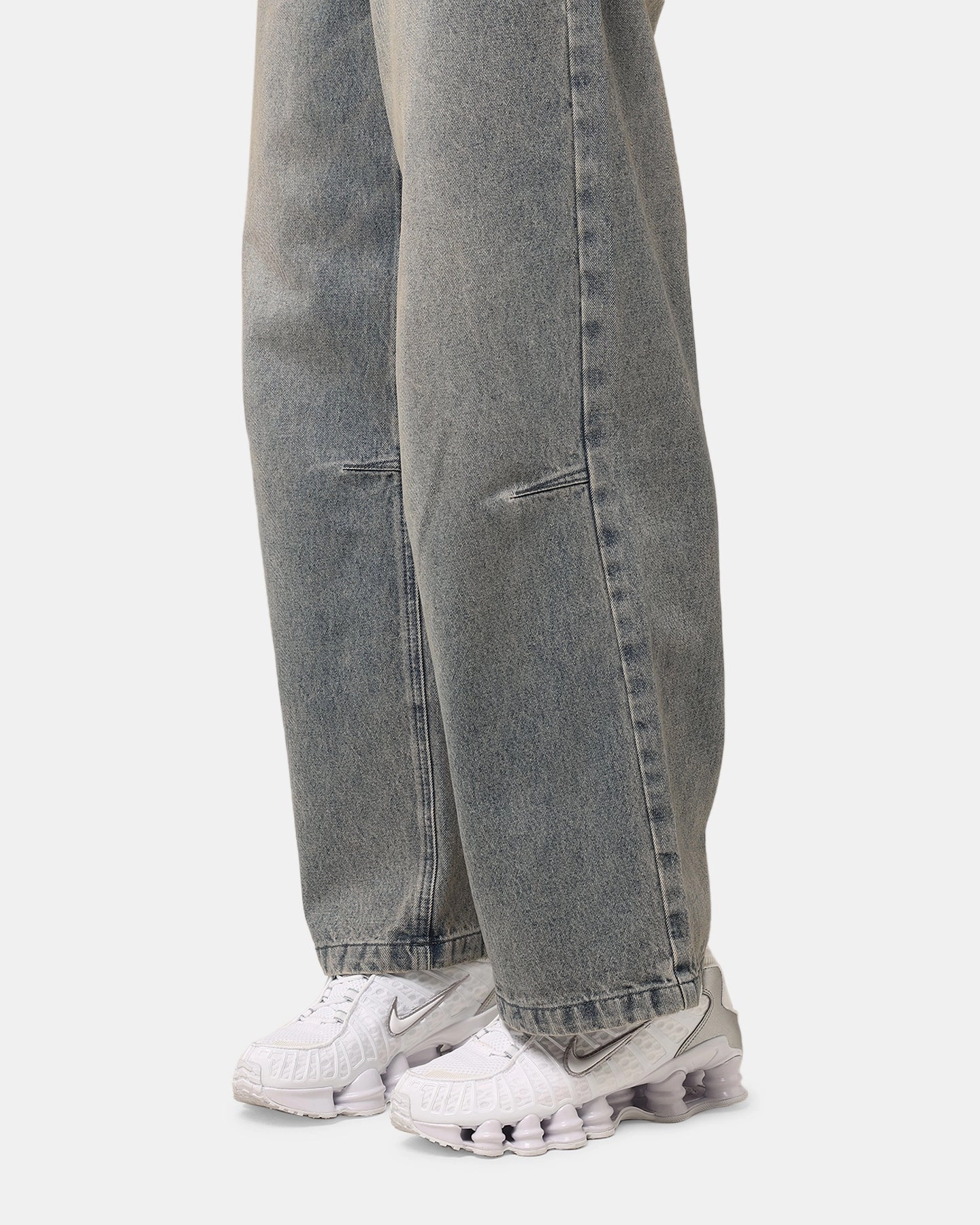 Saint Morta Amplus Jeans Dirty Denim Double Stitched Seams