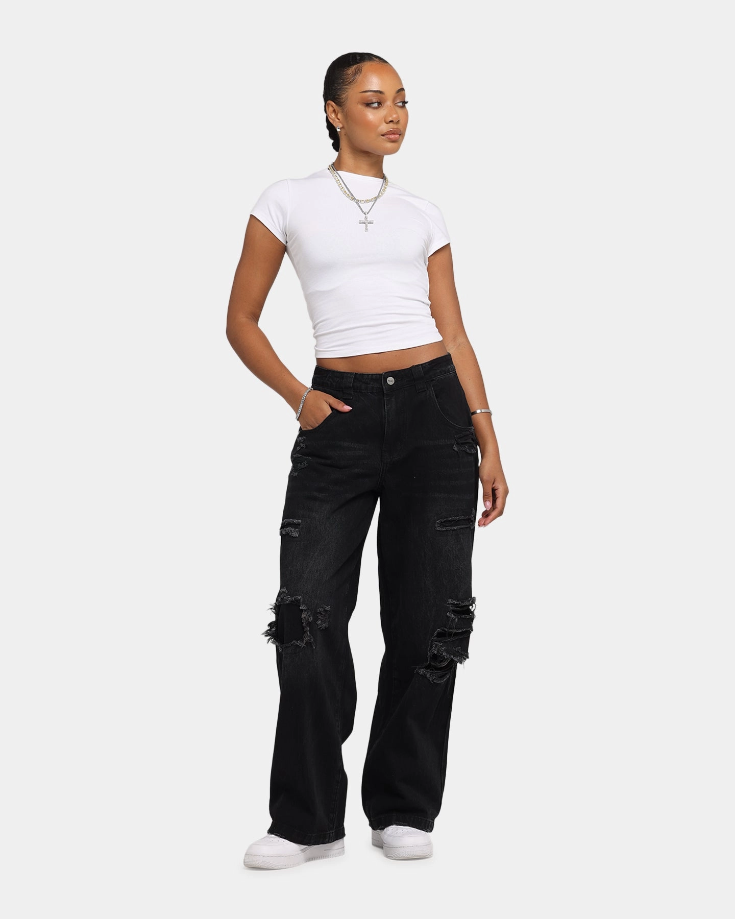 Saint Morta Amplus Rampage Jeans Rampage Black Brushed Interior