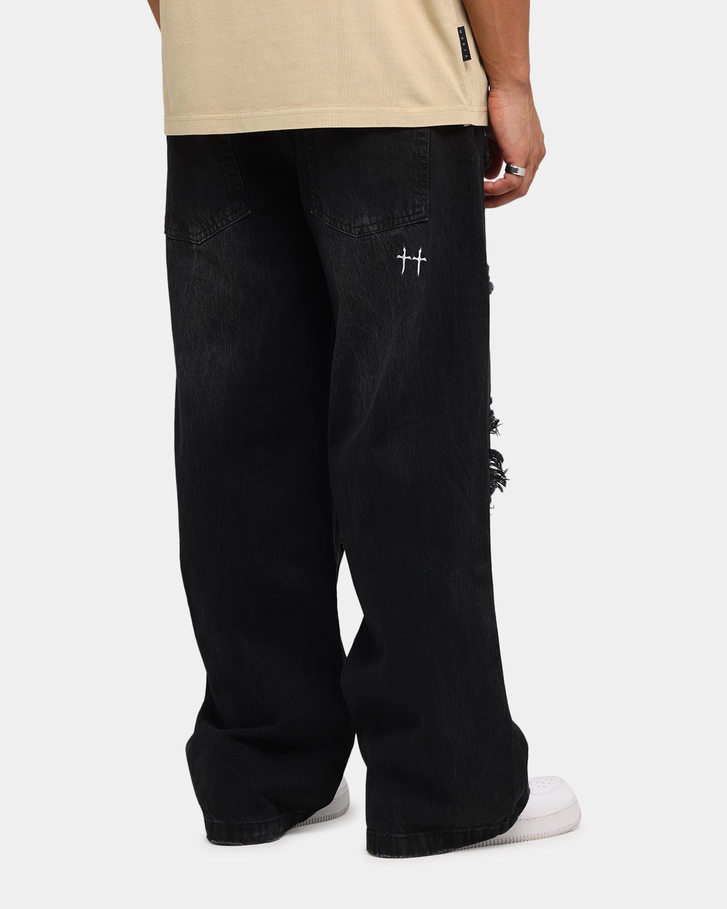 Saint Morta Amplus Rampage Jeans Rampage Black Fashionable Comfort