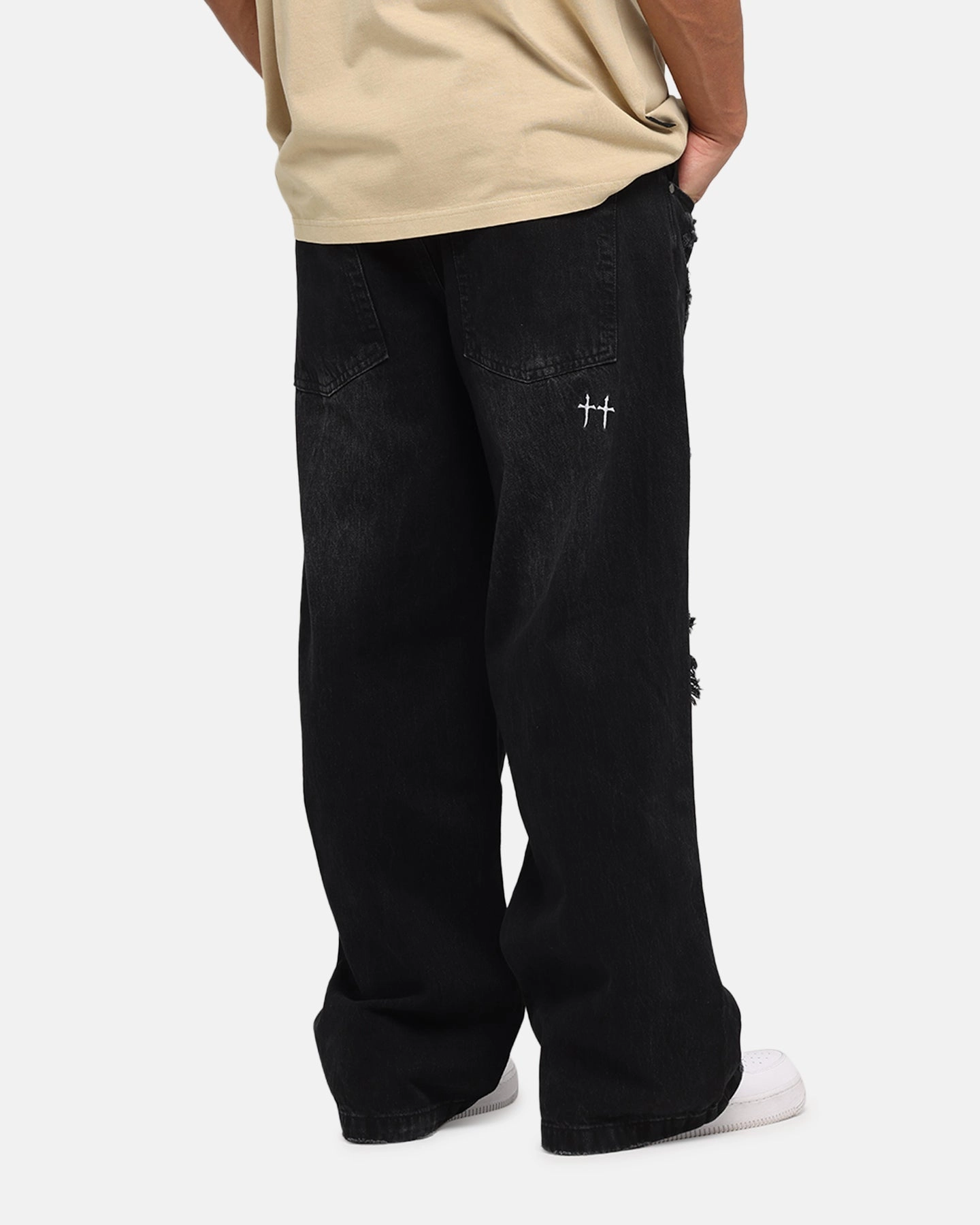 Saint Morta Amplus Rampage Jeans Rampage Black Easy Match