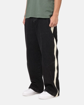 Saint Morta Amplus Sidewinder Jeans Black/Off White Chilly Day Ready Casual Comfort