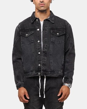 UV-protection Saint Morta Armoury Denim Jacket Black Shadow